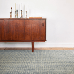 Conall Hand Micro Hooked Wool Rug - Slate - Our Boat House