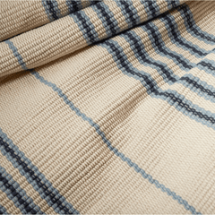 Conway Blue Handwoven Cotton Rug - Our Boat House