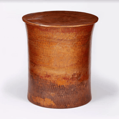 Copper Drum Table Top - Our Boat House