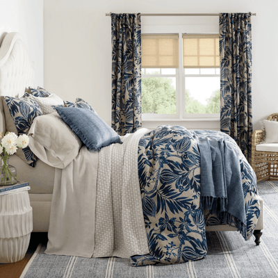 Coronado Indigo Indoor/Outdoor Decorative Pillow - Our Boat House