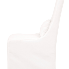 Coronado Slipcovered Dining Chair - Pearly White - Our Boat House