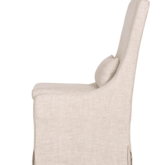 Coronado Slipcovered Dining Chair - Wheat - Our Boat House