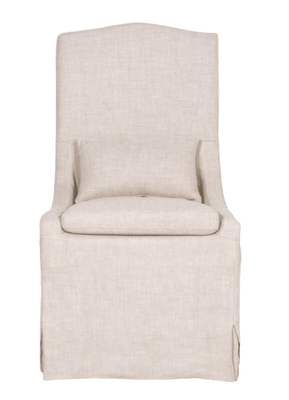 Coronado Slipcovered Dining Chair - Wheat - Our Boat House