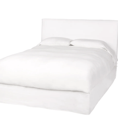 Croatia Slipcovered Bed - CA King - Our Boat House
