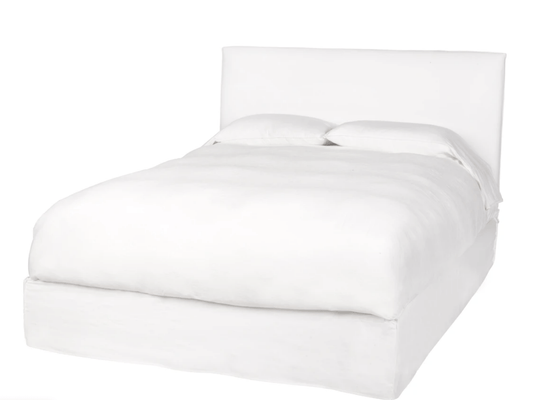 Croatia Slipcovered Bed - King - Our Boat House