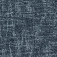 Crosshatch Micro Hooked Wool Rug - Denim - Our Boat House