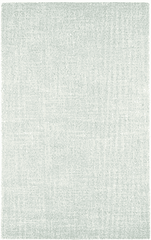 Crosshatch Micro Hooked Wool Rug - Sky Blue - Our Boat House