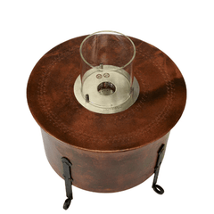 Cuprum Copper Fire Table - Our Boat House