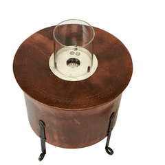 Cuprum Copper Fire Table - Our Boat House