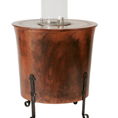 Cuprum Copper Fire Table - Our Boat House