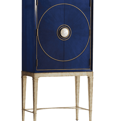 Curaco Cobalt Blue Bar Cabinet - Our Boat House