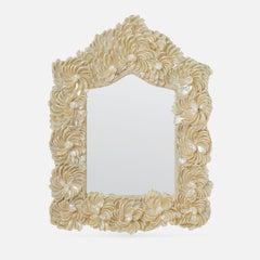 Dahlia Abalone Shell Mirror - Our Boat House