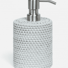 Dalton Bath Collection - Light Gray Rattan - Our Boat House