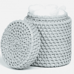 Dalton Bath Collection - Light Gray Rattan - Our Boat House