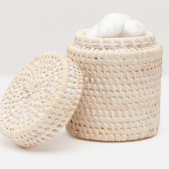Dalton Bath Collection - Whitewash Rattan - Our Boat House