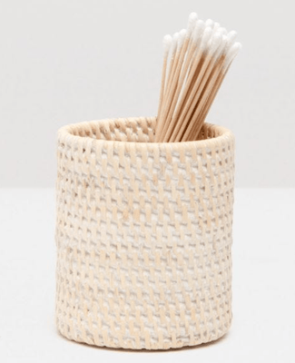 Dalton Bath Collection - Whitewash Rattan - Our Boat House