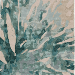 Delray Beach Coral Rug - Teal - Our Boat House