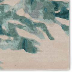Delray Beach Coral Rug - Teal - Our Boat House