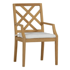 Delray Teak Dining Arm Chair - Our Boat House