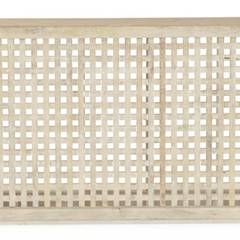 Denby Driftwood Lattice Console Table - Our Boat House