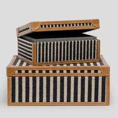 Denby Striped Box Set - Our Boat House