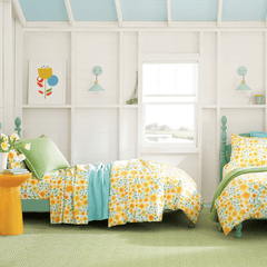 Diamond Indoor/Outdoor Rug - Sprout Green & White - Our Boat House