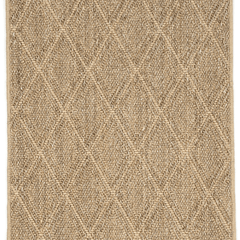 Diamond Woven Sisal Rug - Natural - Our Boat House