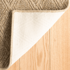 Diamond Woven Sisal Rug - Natural - Our Boat House