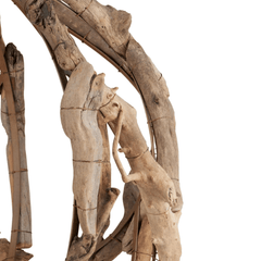 Driftwood Orb Chandelier - Our Boat House