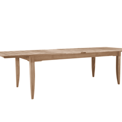 Eastern Shores Teak Outdoor Dining Extension Table - Our Boat House