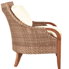 Eastern Shores Woven & Teak Outdoor Chair - Our Boat House