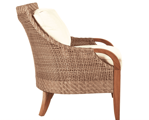 Eastern Shores Woven & Teak Outdoor Chair - Our Boat House