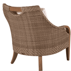 Eastern Shores Woven & Teak Outdoor Chair - Our Boat House