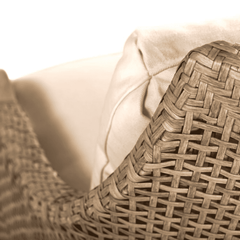 Eastern Shores Woven & Teak Outdoor Chair - Our Boat House