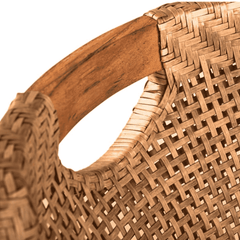 Eastern Shores Woven & Teak Outdoor Dining Arm Chair - Our Boat House