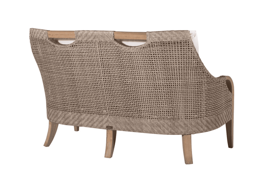 Eastern Shores Woven & Teak Outdoor Love Seat - Our Boat House