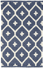 Elizabeth Navy - Indoor/Outdoor Rug - Our Boat House