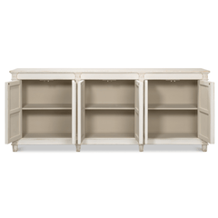 Elmhurst Six - Door Whitewash Sideboard - Our Boat House