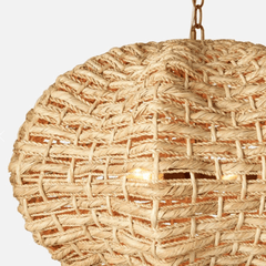 Eridian Abaca Rope Pendant/Chandelier - Our Boat House
