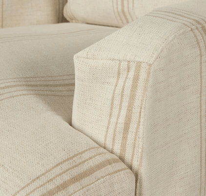 Fabric Swatch - Island Collection: Braxton Sand Performance - Our Boat House