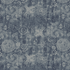 Fabric Swatch - Island Collection: Mariko Indigo - Our Boat House