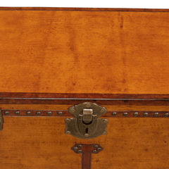 Fenwick Leather Box Side Table - Our Boat House