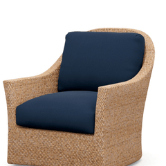 Fiji Shores - Seagrass Swivel Chair - Our Boat House