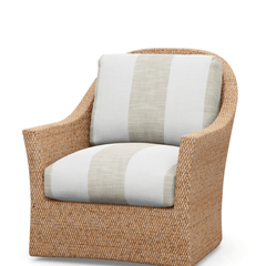 Fiji Shores - Seagrass Swivel Chair - Our Boat House
