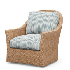 Fiji Shores - Seagrass Swivel Chair - Our Boat House