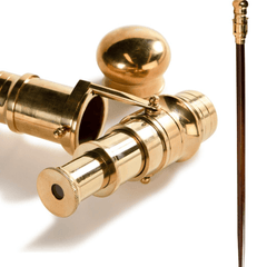 First Officer's Telescope Walking Stick - Our Boat House