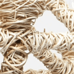 Francesca Natural Fiber Chandelier - Our Boat House