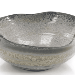Free Form Bowl in Sea Foam Blues - Our Boat House