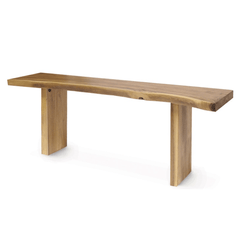 Fresno Plank Top Console Table - Our Boat House