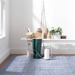 Fusion Blue Indoor/Outdoor Rug - Our Boat House